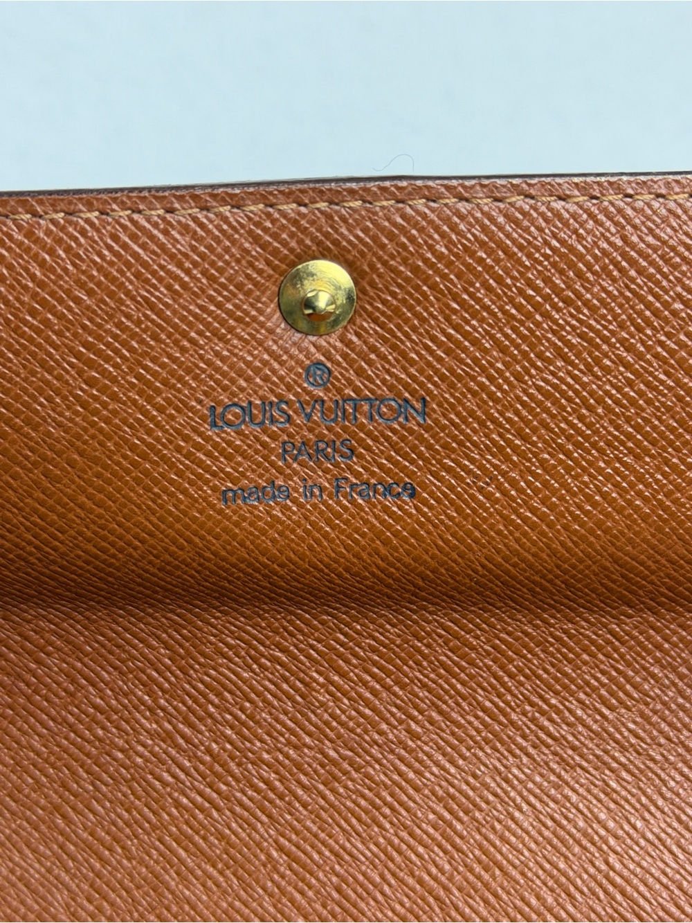 Authentic Louis Vuitton Monogram Sarah Wallet with Box Dust bag, Unbranded Chain - Picture 10 of 15